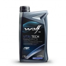 Variklio alyva WOLF VITALTECH 5W40 PI C3 1L