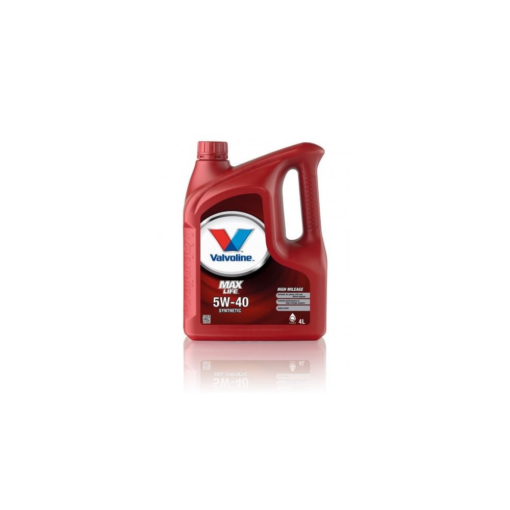 Variklio alyva VALVOLINE 5W40 MAXLIFE 4L
