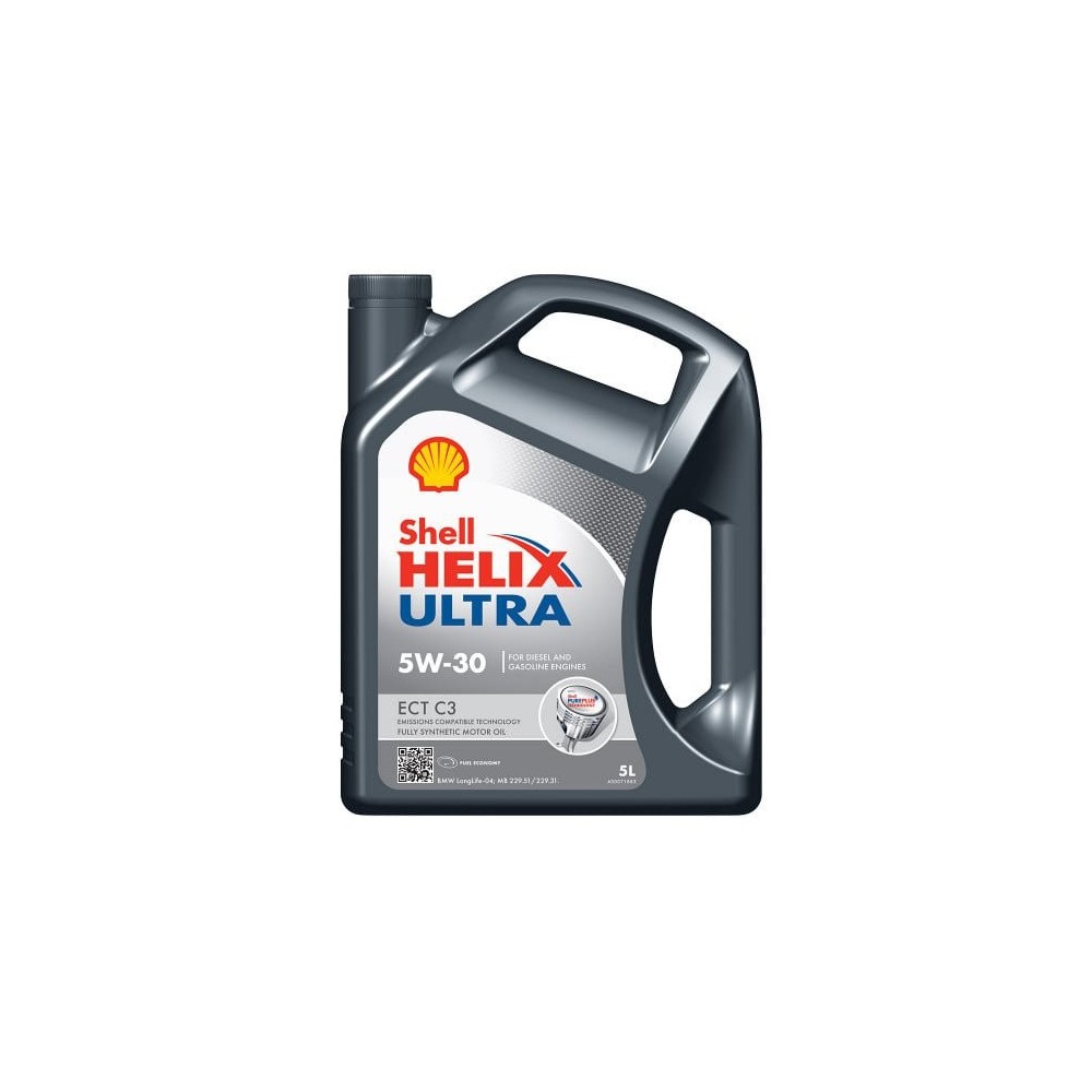Variklio alyva SHELL HELIX ULTRA ECT C3 5W-30 5L