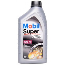 Variklio alyva MOBIL 10W40 SUPER 2000 DIESEL 1L