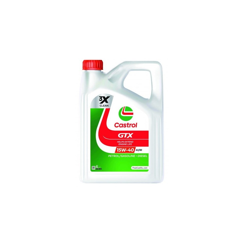 Variklio alyva CASTROL 15W40 GTX 4L