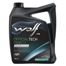 Variklio alyva WOLF OFFICIALTECH 5W30 C2 4L
