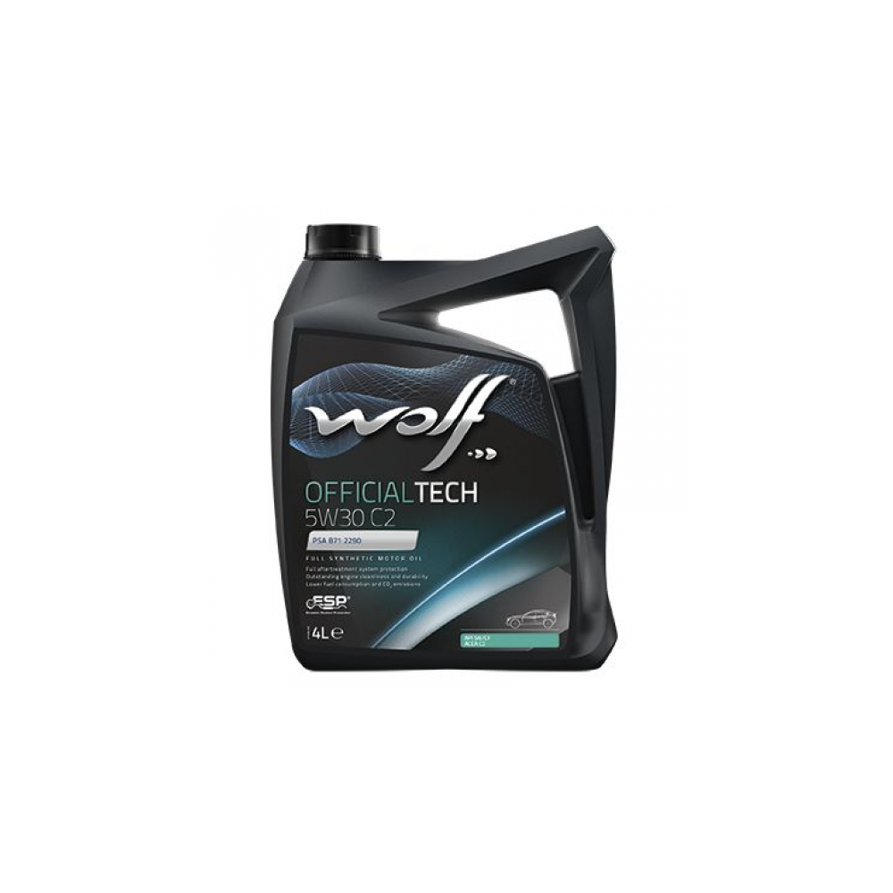 Variklio alyva WOLF OFFICIALTECH 5W30 C2 4L