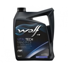 Variklio alyva WOLF VITALTECH 5W40 PI C3 4L
