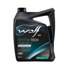 Variklio alyva WOLF OFFICIALTECH 5W30 MS-F 4L