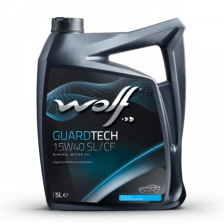 Variklio alyva WOLF GUARDTECH 15W40 SL/CF 5L