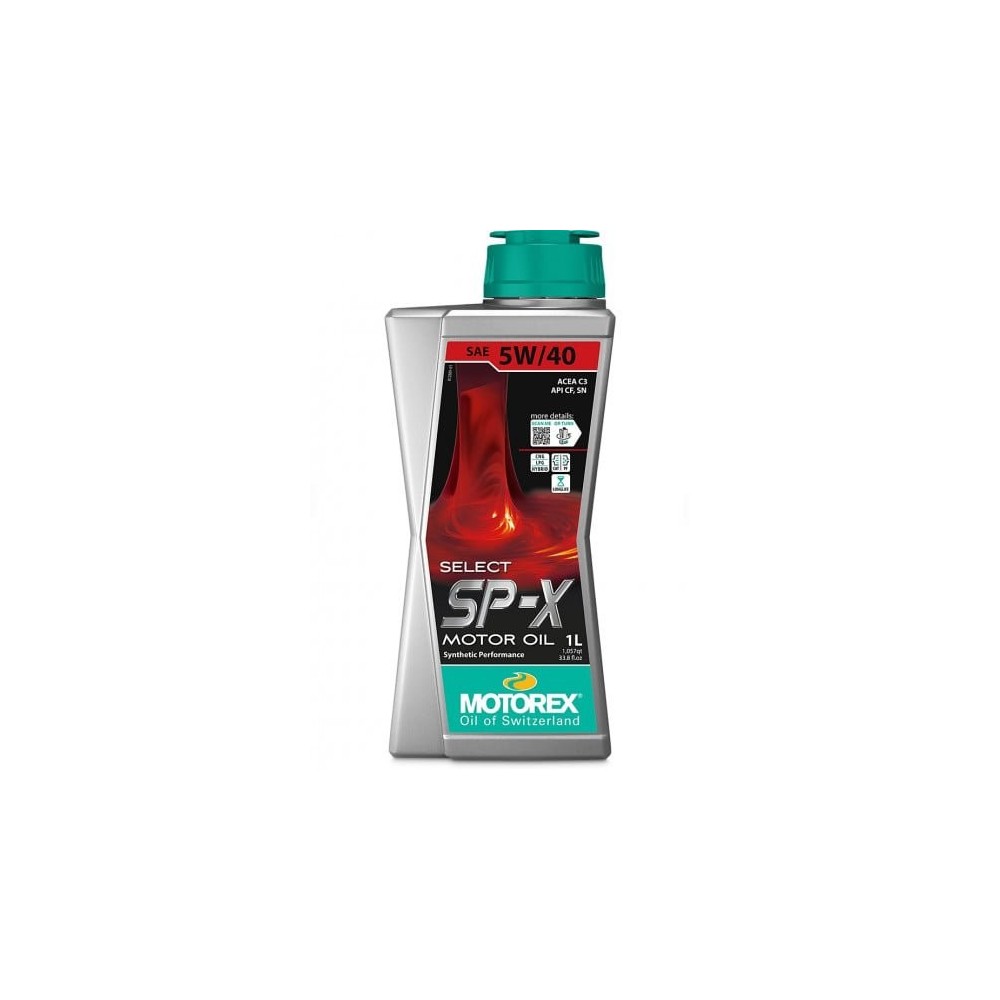 Variklio alyva MOTOREX SELECT SP-X SAE 5W40 1L