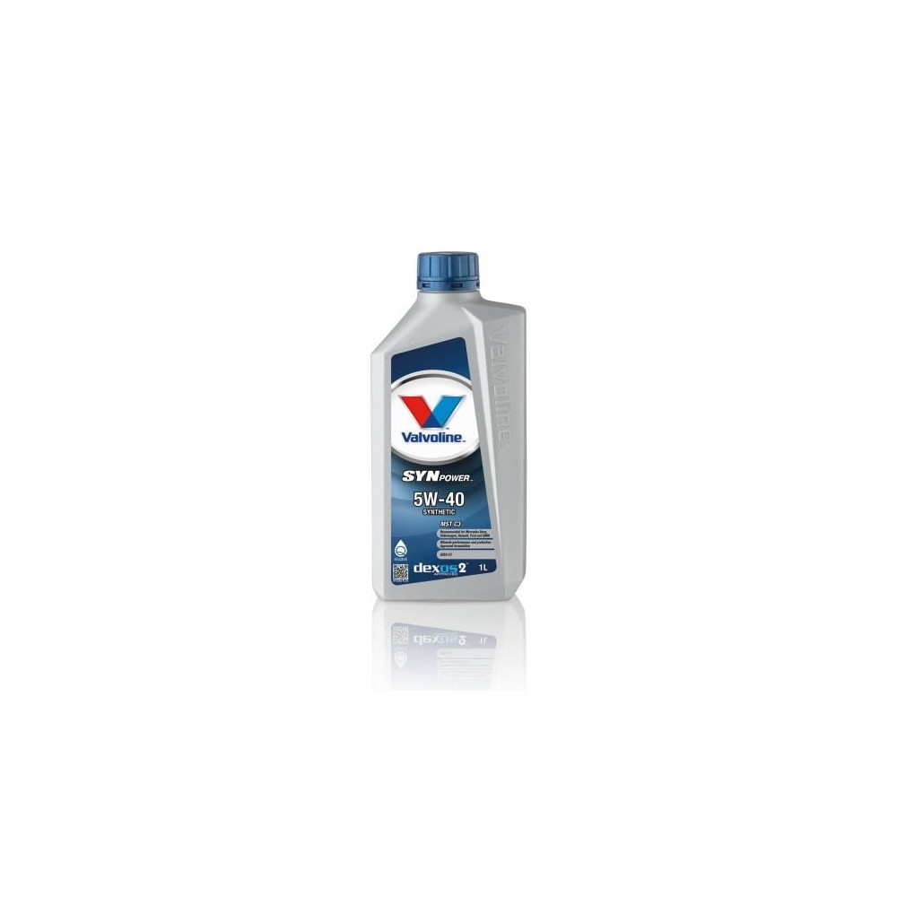 Variklio alyva VALVOLINE 5W40 SYNPOWER MST C3 1L