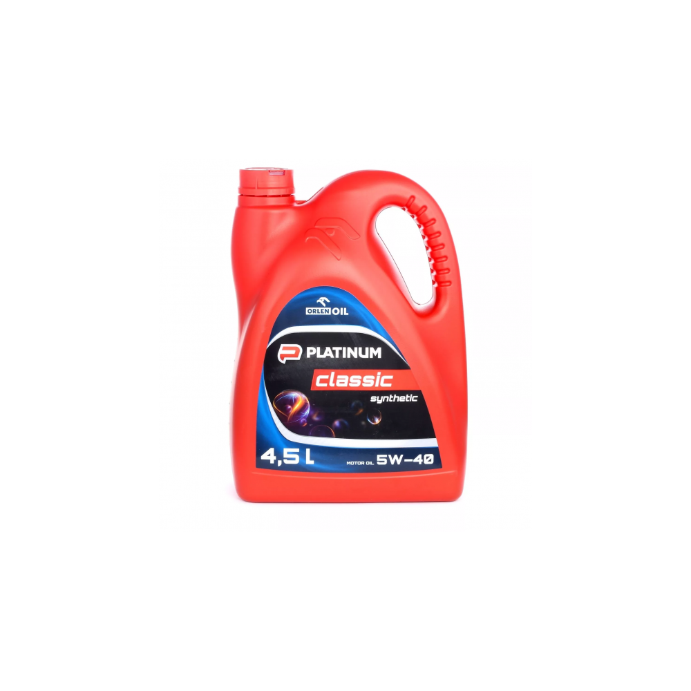 Variklio alyva ORLEN PLATINUM CLASSIC SYNTHETIC 5W-40 4.5L