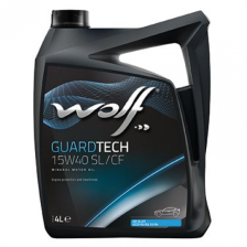 Variklio alyva WOLF GUARDTECH 15W40 SL/CF 4L