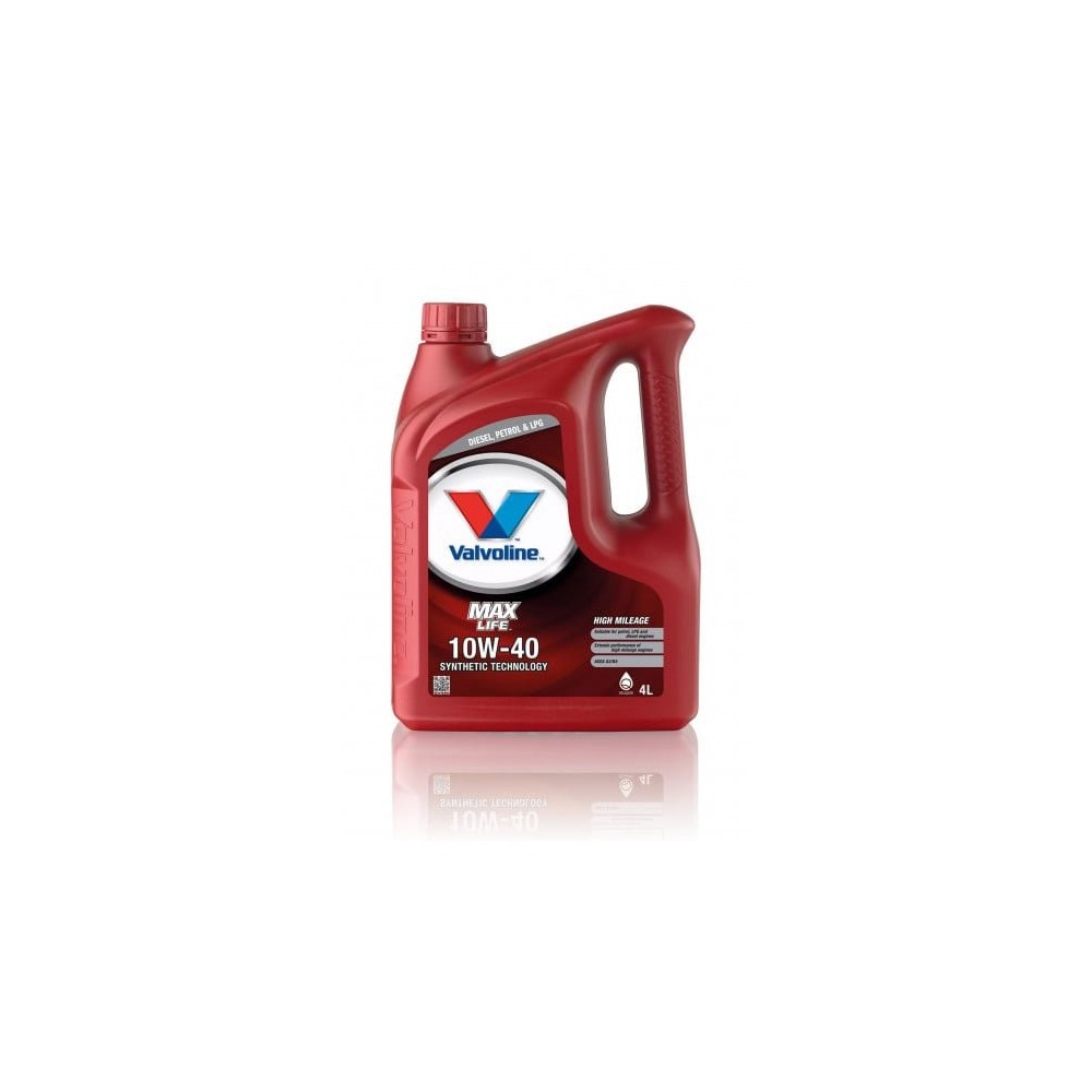 Variklio alyva VALVOLINE 10W40 MAXLIFE A3 4L