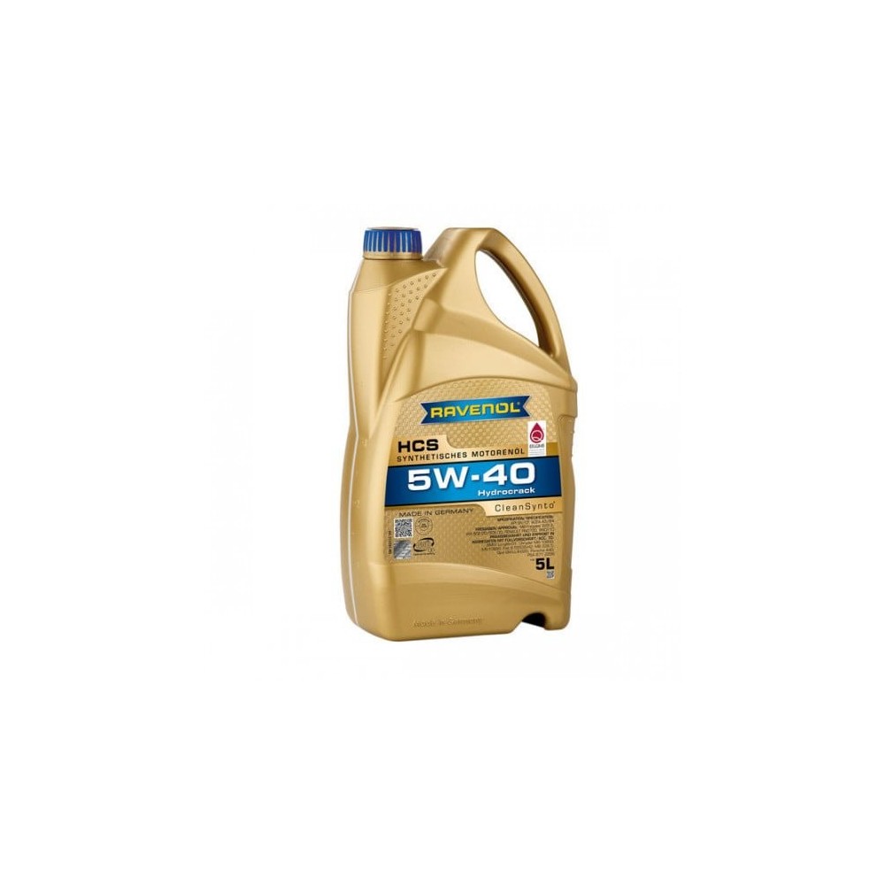 Variklio alyva RAVENOL HCS 5W40 5L