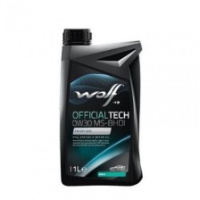 Variklio alyva WOLF OFFICIALTECH 0W30 MS-BHDI 1L