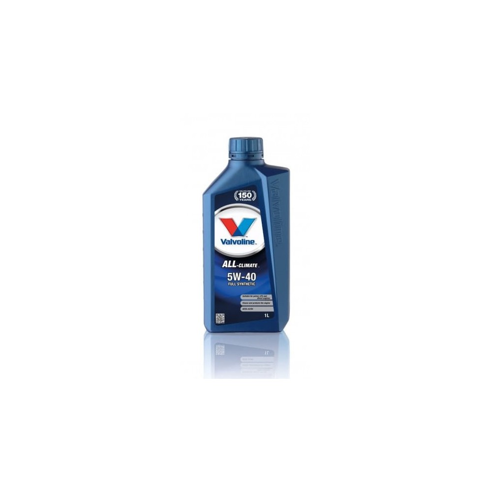 Variklio alyva VALVOLINE 5W40 ALL-CLIMATE 1L