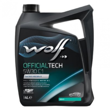Variklio alyva WOLF OFFICIALTECH 5W30 C1 4L