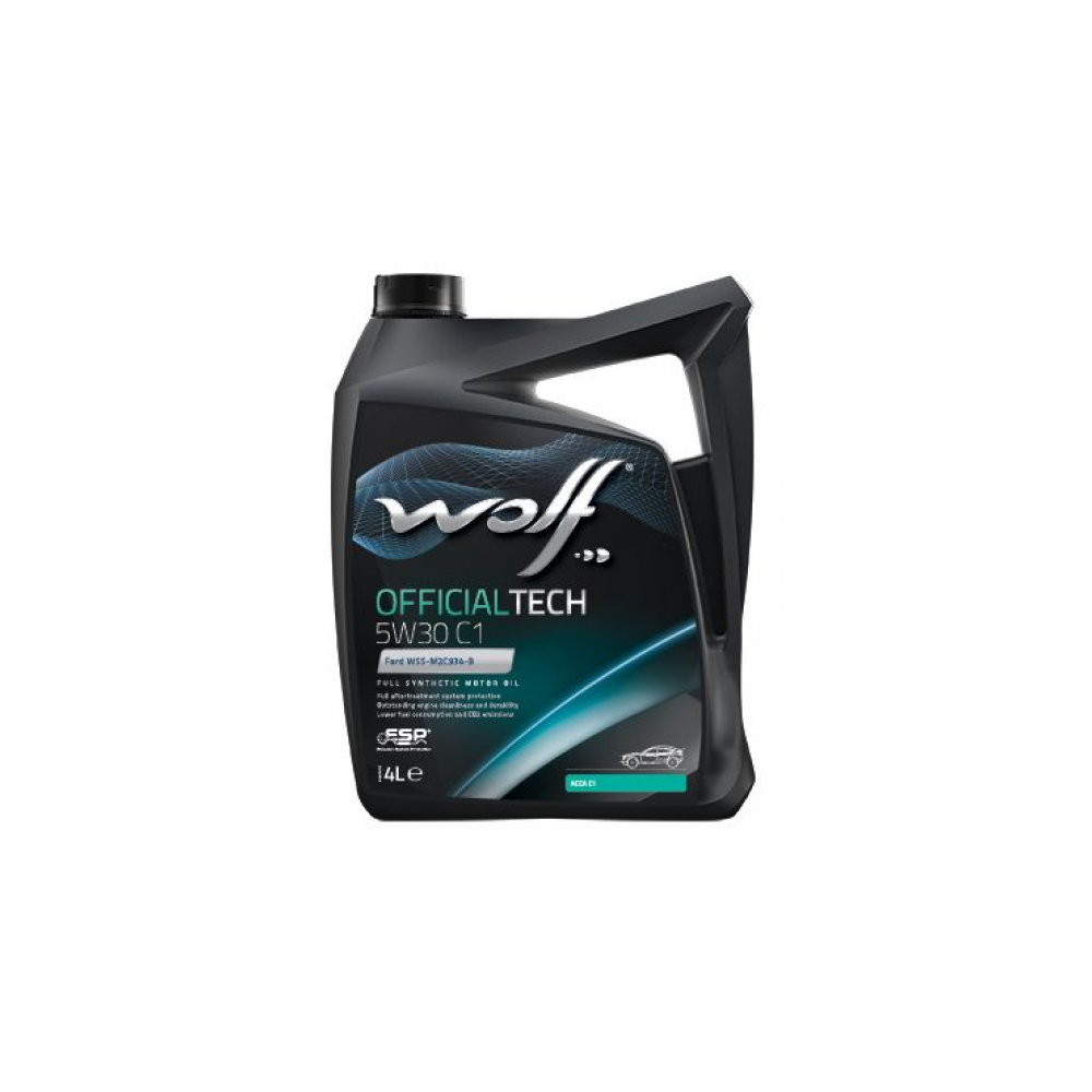 Variklio alyva WOLF OFFICIALTECH 5W30 C1 4L