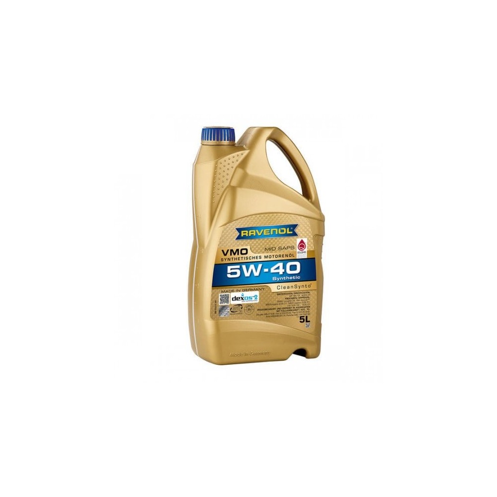 Variklio alyva RAVENOL VMO 5W40 5L