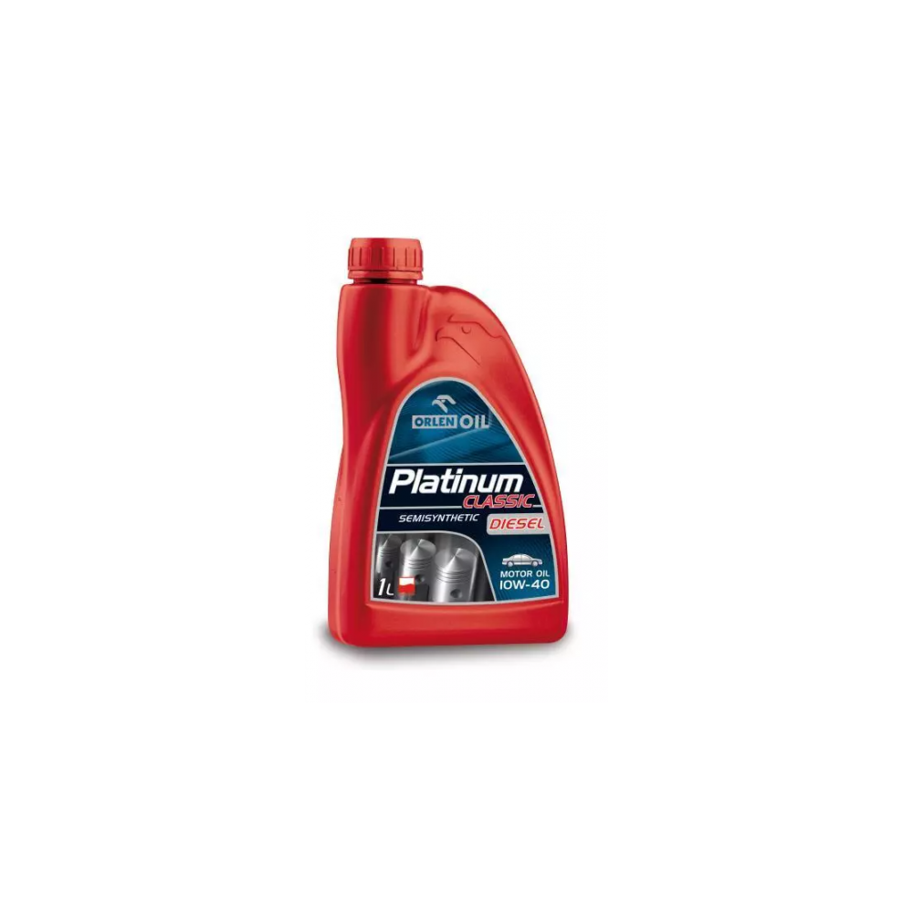 Variklio alyva ORLEN PLATINUM CLASSIC DIESEL SEMISYNTHETIC 10W-40 1L
