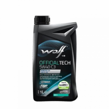 Variklio alyva WOLF OFFICIALTECH 5W40 C3 1L
