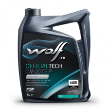 Variklio alyva WOLF OFFICIALTECH 0W20 C5 P 5L