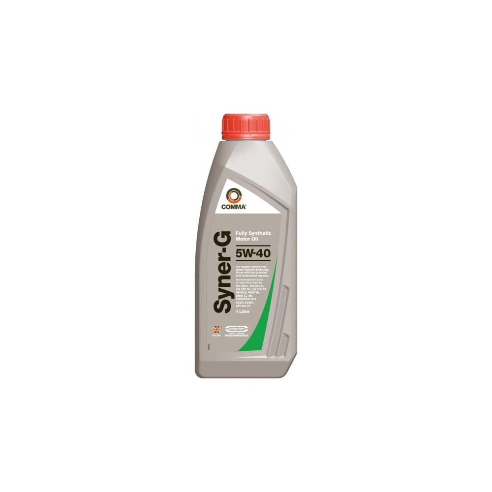 Variklio alyva COMMA SYNER-G 5W40 1L