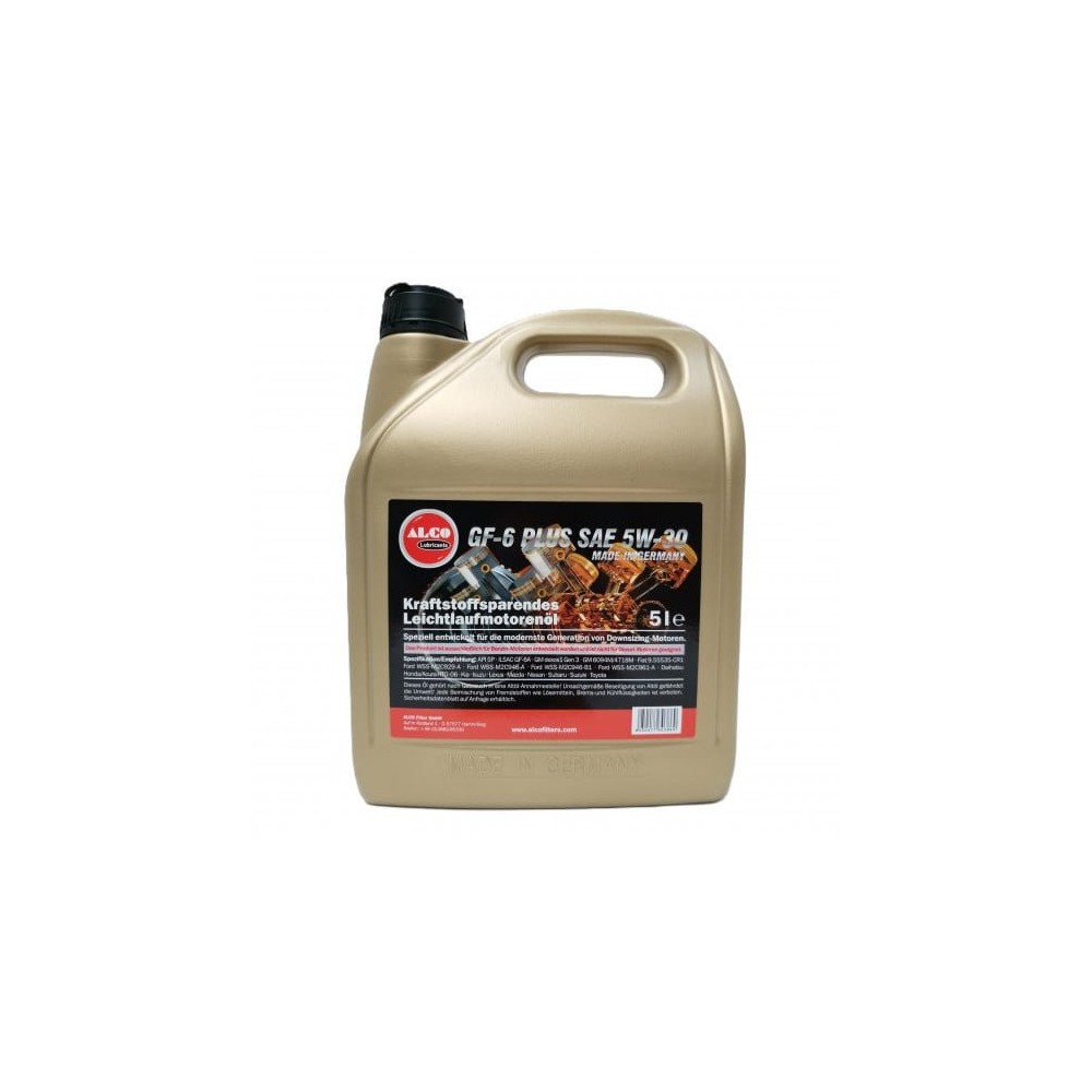 Variklio alyva ALCO FILTER GF-6 PLUS SAE 5W30 5L