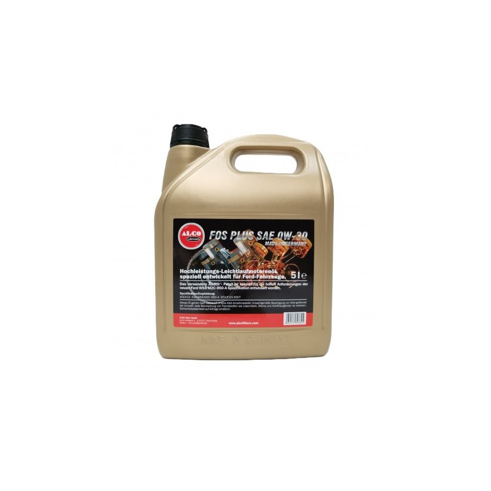 Variklio alyva ALCO FILTER FOS PLUS SAE 0W30 C2 5L