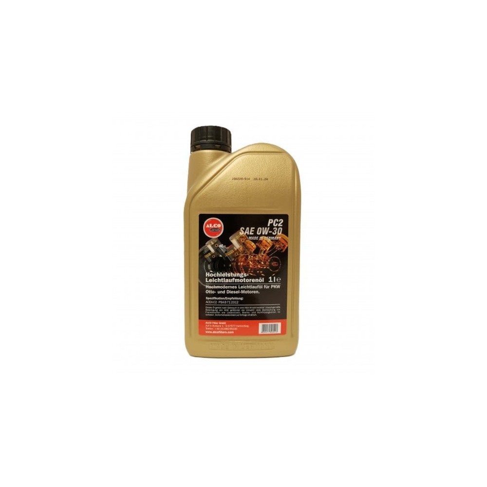 Variklio alyva ALCO FILTER PC2 0W30 1L