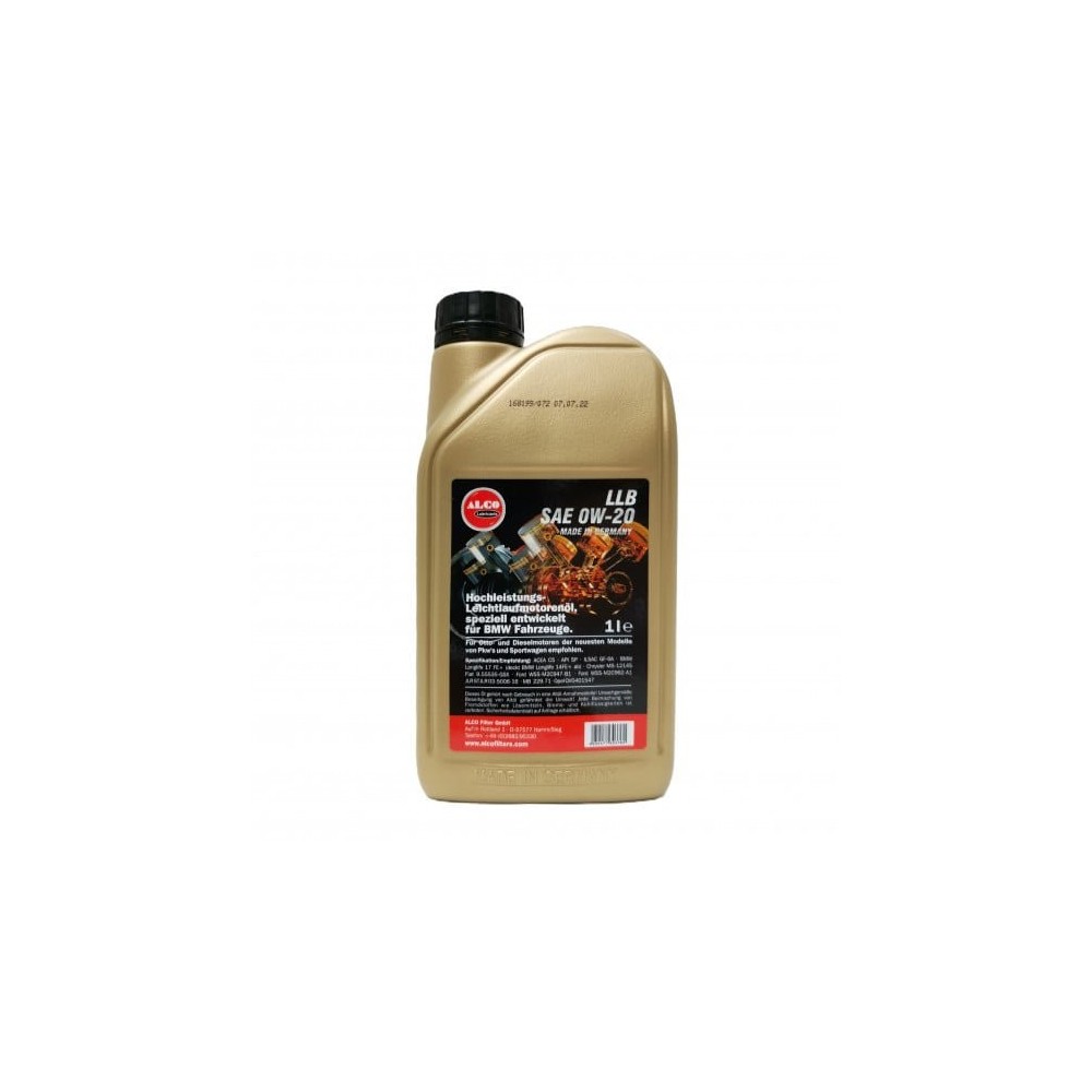 Variklio alyva ALCO FILTER LLB SAE 0W20 C5 1L
