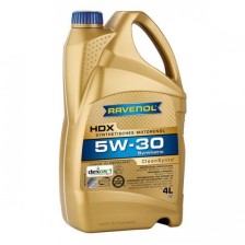Variklio alyva RAVENOL HDX 5W30 4L