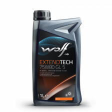 Transmisijos alyva WOLF EXTENDTECH 75W80 GL 5 1L