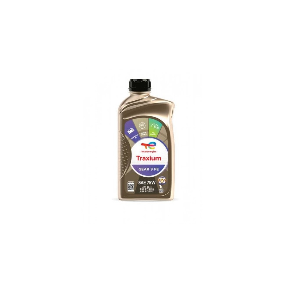 Transmisijos alyva TOTAL 75W TRAXIUM GEAR 9 FE SAE 1L