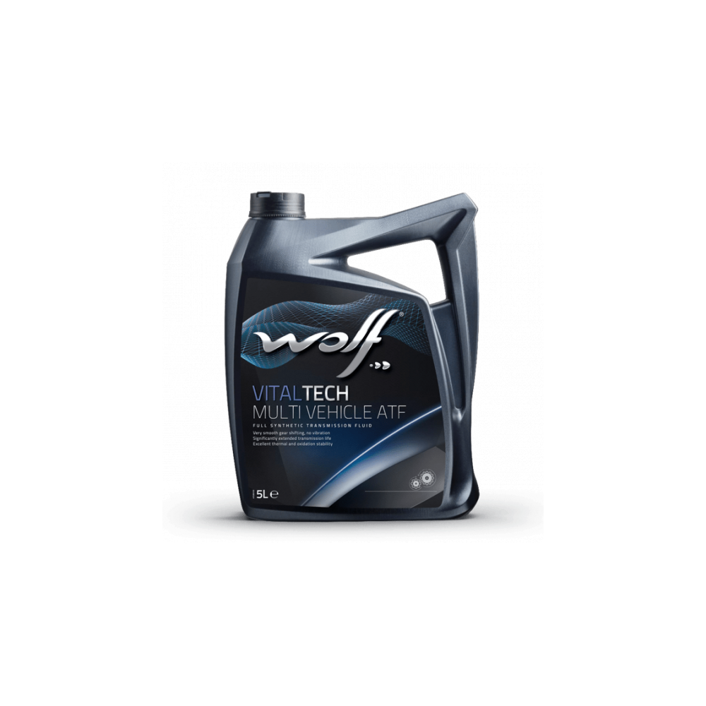 Automatinės pavarų dėžės alyva WOLF VITALTECH MULTI VEHICLE ATF 5L