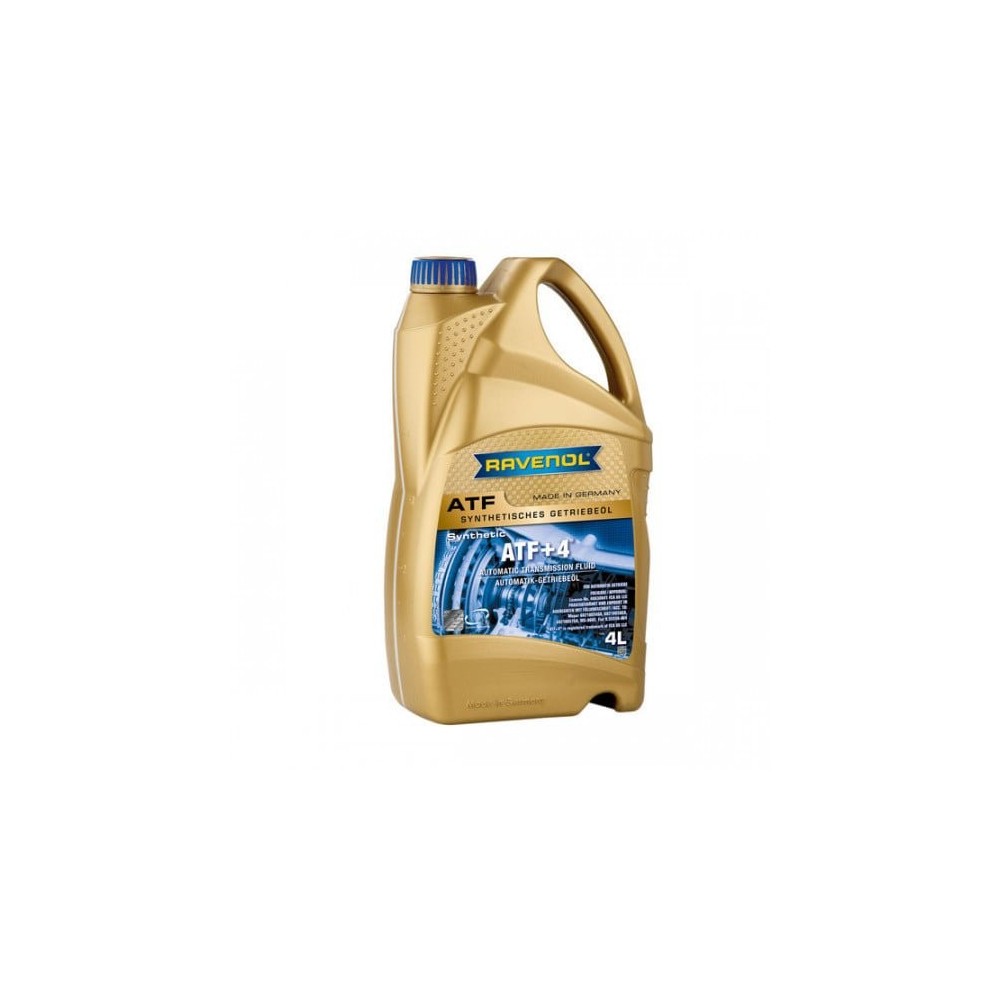 Automatinės pavarų dėžės alyva RAVENOL ATF+4 4L