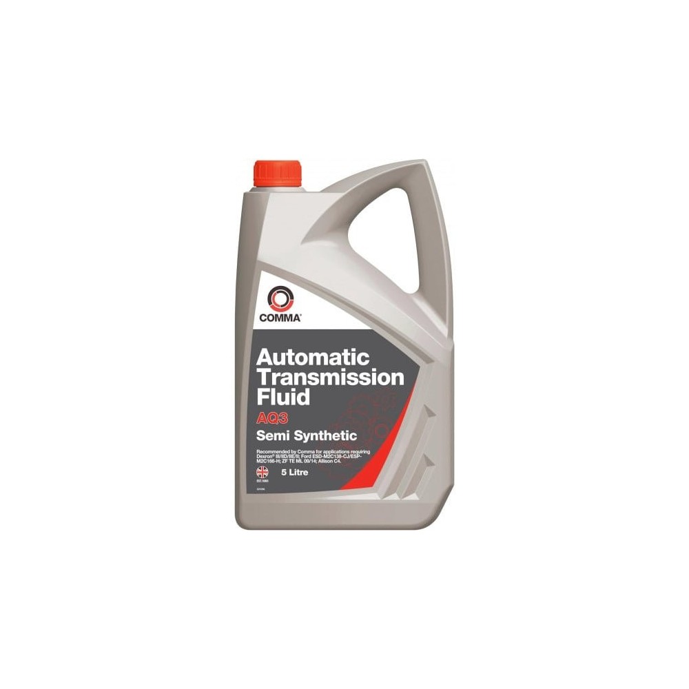 Automatinės pavarų dėžės alyva COMMA AQ3 ATF 5L