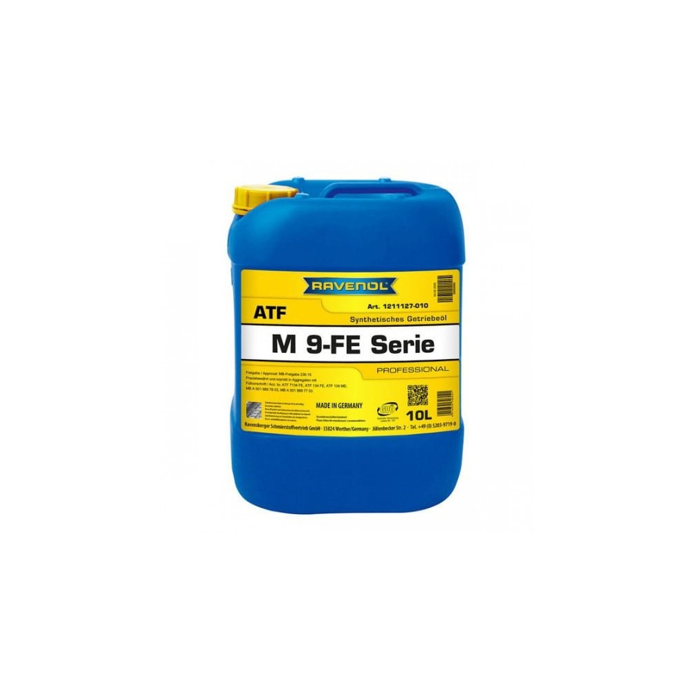 Automatinės pavarų dėžės alyva RAVENOL ATF M 9-FE Serie 10L