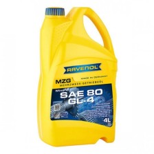 Transmisijos alyva RAVENOL MZG SAE80 GL-4 4L