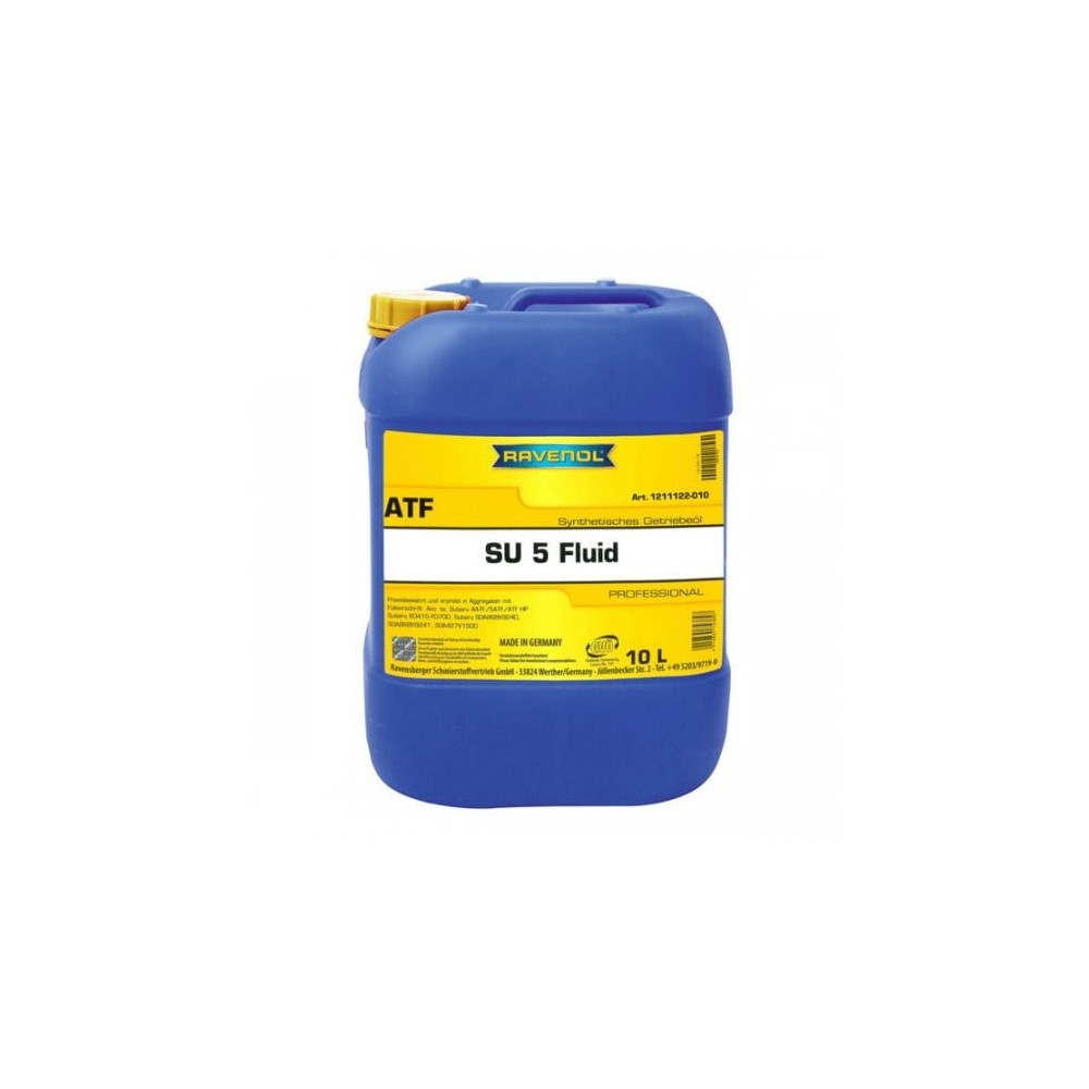Automatinės pavarų dėžės alyva RAVENOL ATF SU5 Fluid 10L