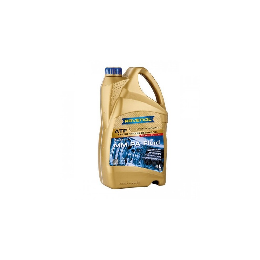 Automatinės pavarų dėžės alyva RAVENOL ATF MM-PA Fluid 4L