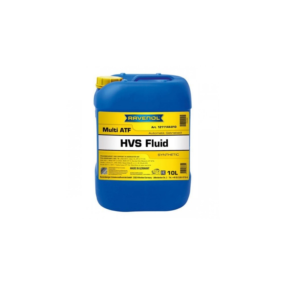 Automatinės pavarų dėžės alyva RAVENOL ATF HVS 10L
