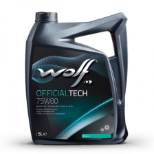 Transmisijos alyva WOLF OFFICIALTECH 75W80 5L