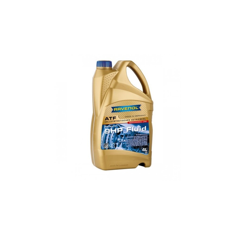 Automatinės pavarų dėžės alyva RAVENOL ATF 9HP 4L
