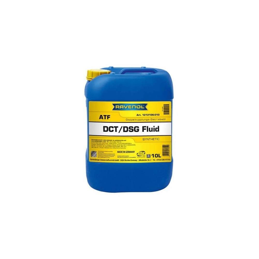 Automatinės pavarų dėžės alyva RAVENOL DCT-DSG LV 10L