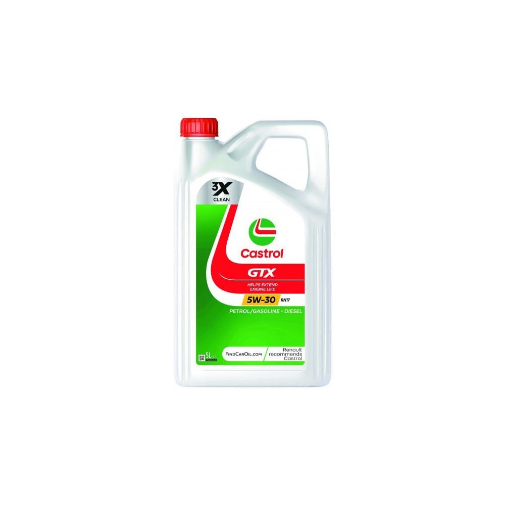 Variklio alyva CASTROL 5W30 GTX RN17 5L