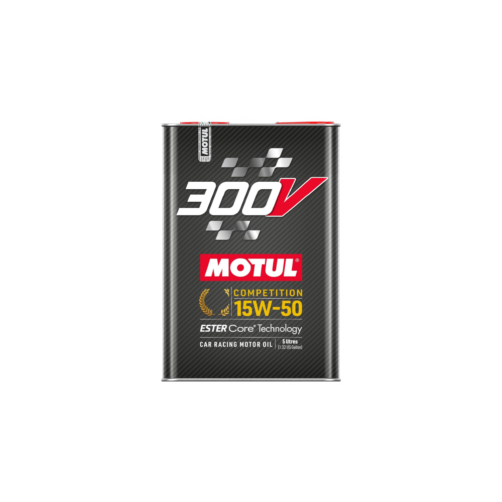 Variklio alyva MOTUL 300V COMPETITION 15W50 5L ESTER CORE