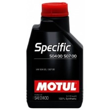 Variklio alyva MOTUL SPECIFIC 504 00 507 00 0W30 1L