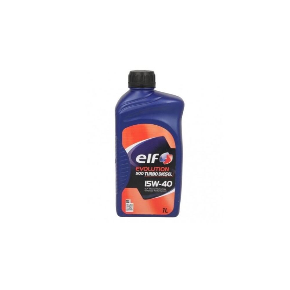 Variklio alyva ELF EVOLUTION 500 TURBO DIESEL 15W40 1L
