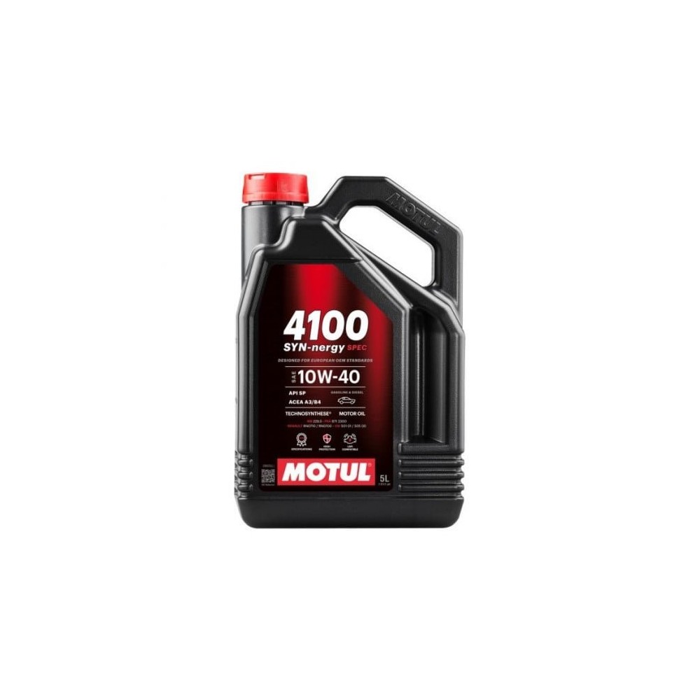 Variklio alyva MOTUL 4100 SYN-NERGY 10W40 5L