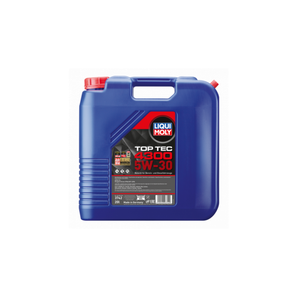 Variklio alyva LIQUI MOLY TOP TEC 4300 5W30 20L