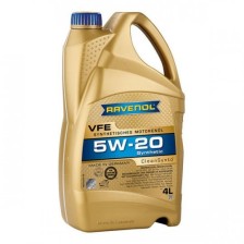 Variklio alyva RAVENOL VFE 5W20 4L